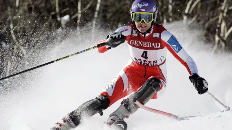 Česká slalomářka Záhrobská