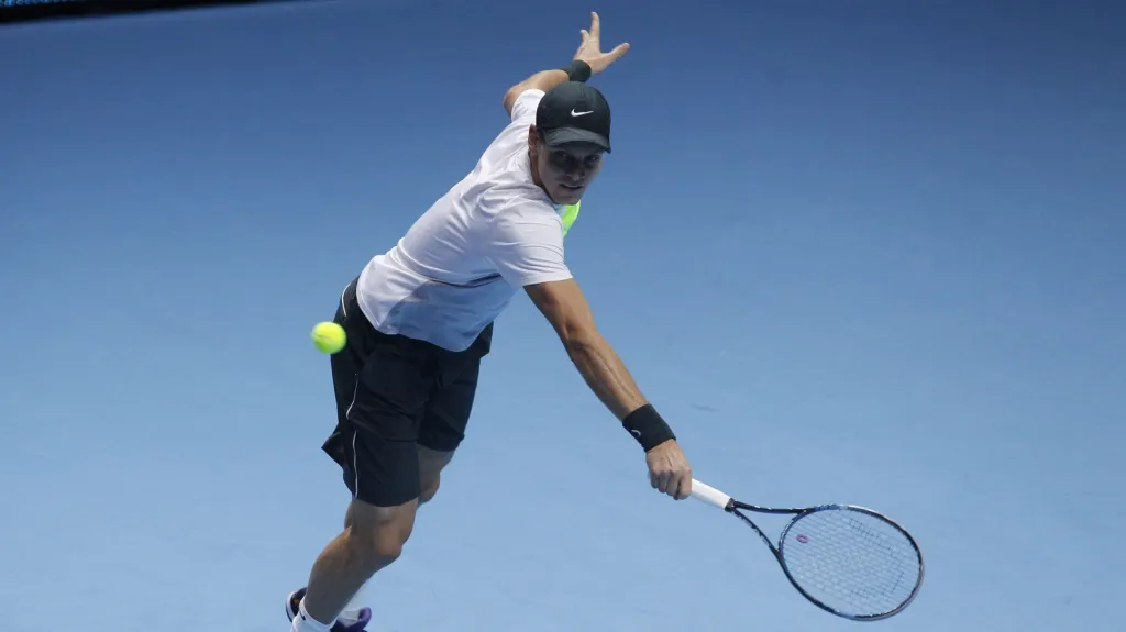 Tomáš Berdych na Turnaji mistrů v Londýně