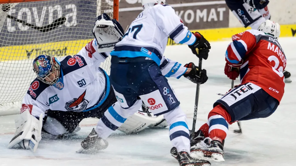 Utkání Pardubice - Chomutov