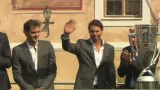Českým fanouškům se představil Rafael Nadal