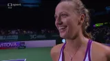 Ohlasy Petry Kvitové po vítězném semifinále