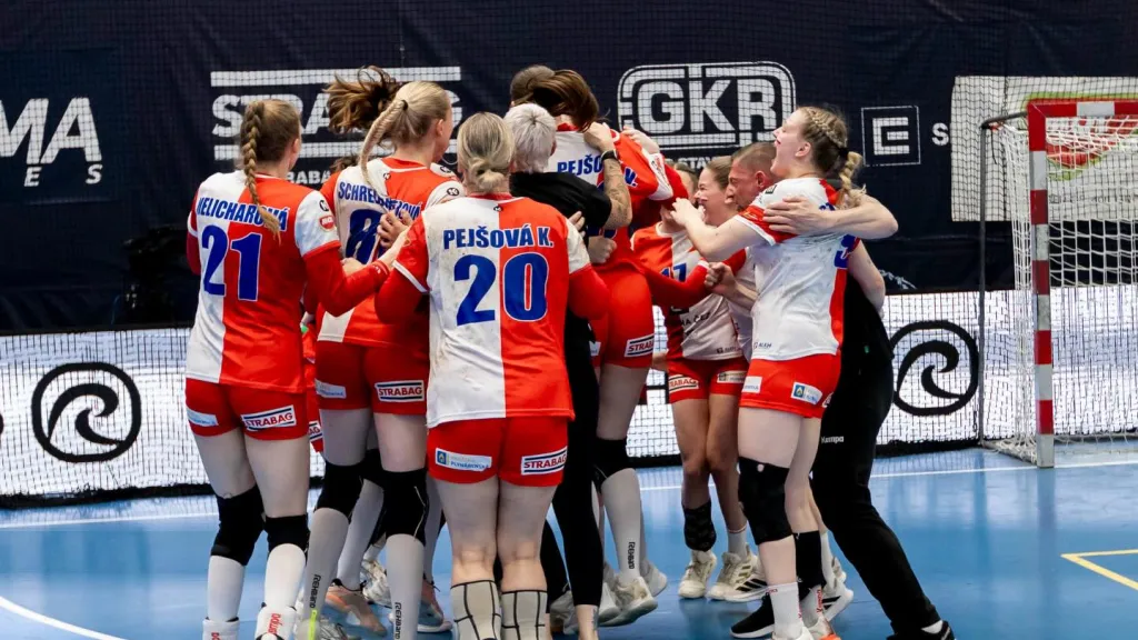 Radost házenkářek pražské Slavie