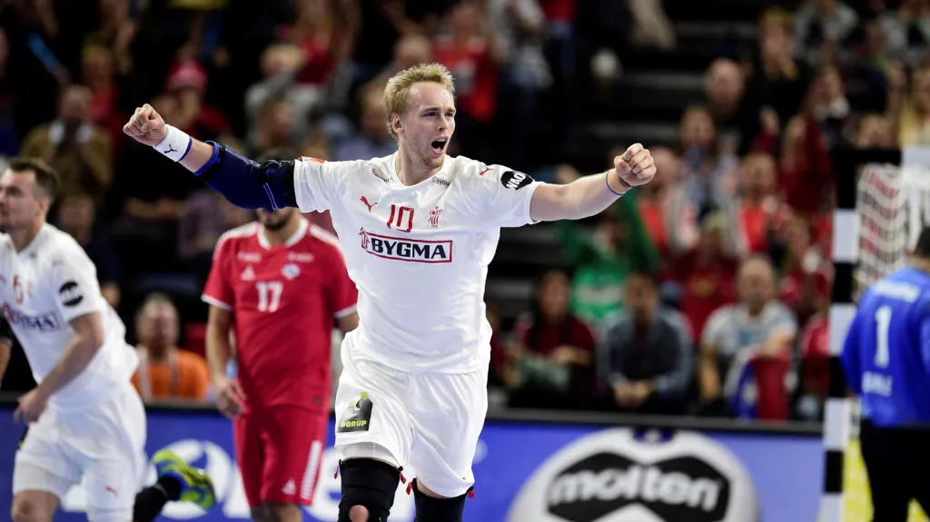 Rene Toft Hansen se raduje z branky