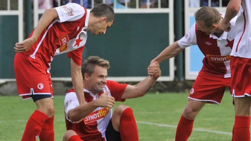 Hráči fotbalové Slavie