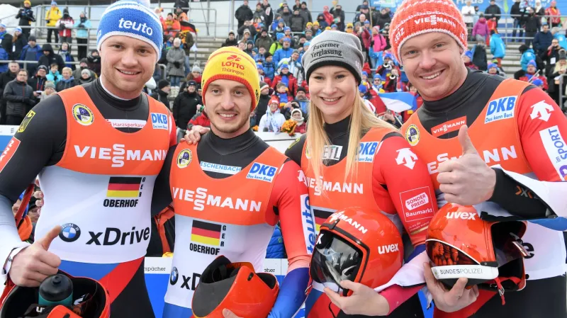 Německý sáňkařský tým