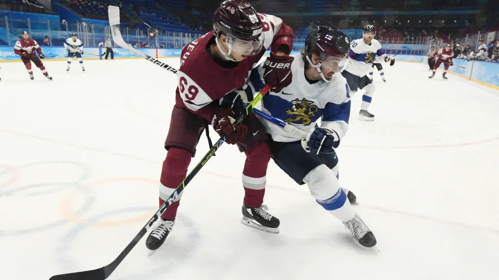 Utkání Lotyšsko – Finsko