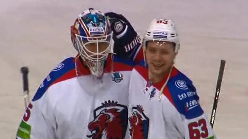 Sestřih utkání Medveščak Záhřeb - Lev Praha