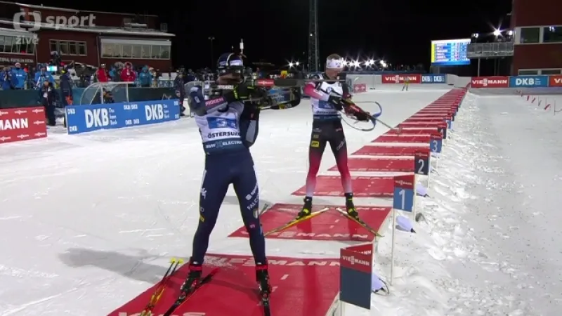 Sestřih mix štafet v Östersundu