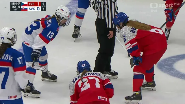 Záznam MS U18 žen Česko – Slovensko