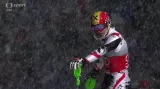 Souboj Neureuthera s Hirscherem ve 2. kole slalomu v Kitzbühelu