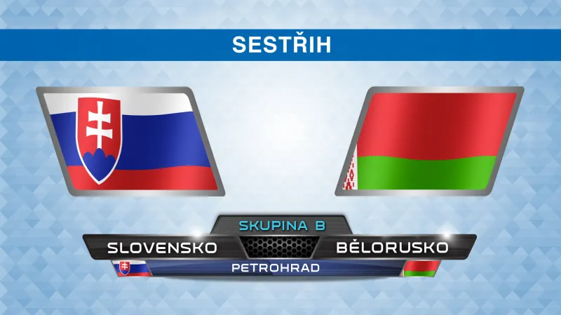 Sestřih utkání Slovensko - Bělorusko