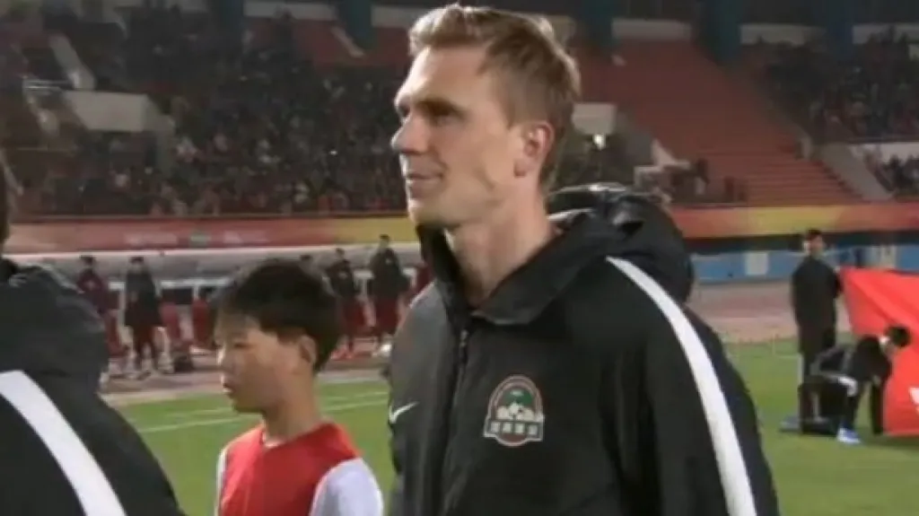 Bořek Dočkal v čínské superlize