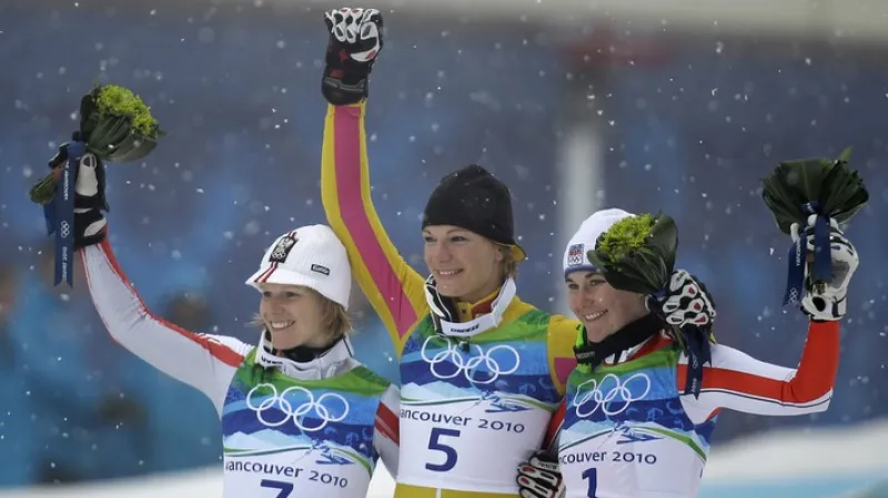 Nejúspěšnější slalomářky na olympiádě ve Vancouveru