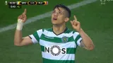 Gól v utkání Sporting Lisabon - Plzeň: Montero - 1:0 (45. + 1 min.)
