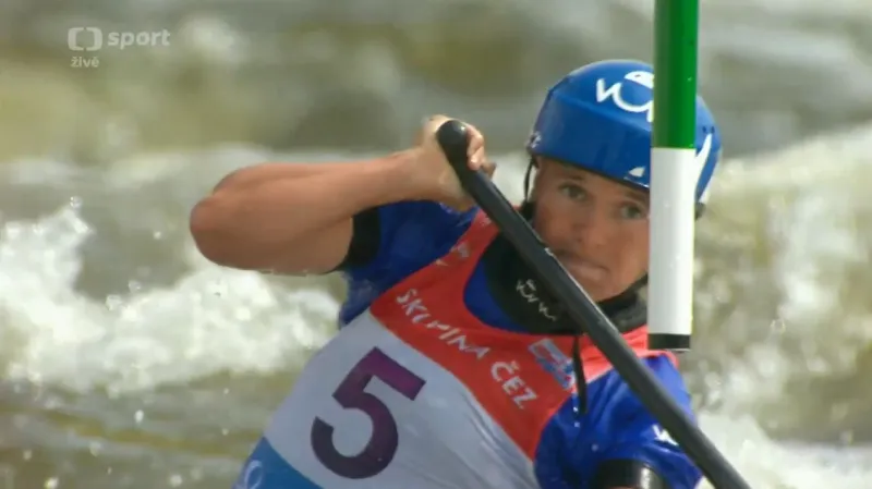 Finálové jízdy a ohlasy M. Satkové a K. Hoškové