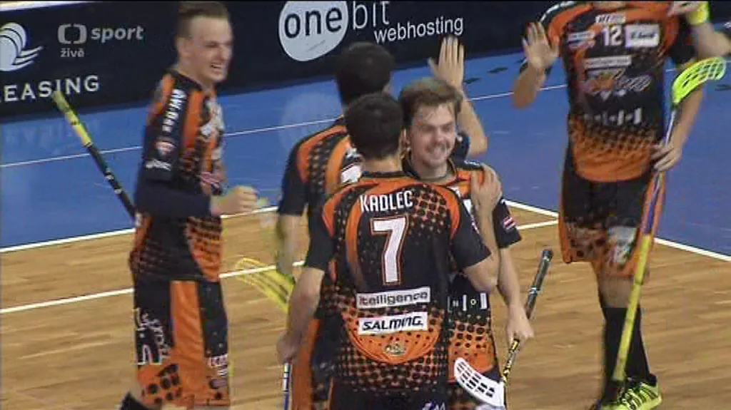 Sestřih florbalového utkání Brno - Ostrava