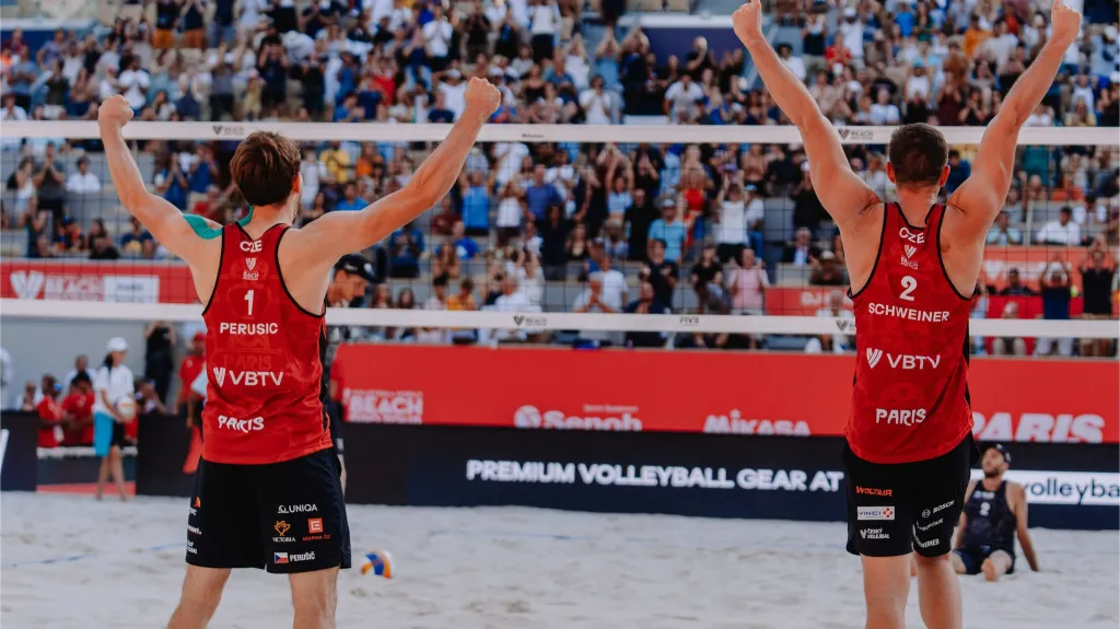 Ondřej Perušič a David Schweiner po triumfu v Paříži