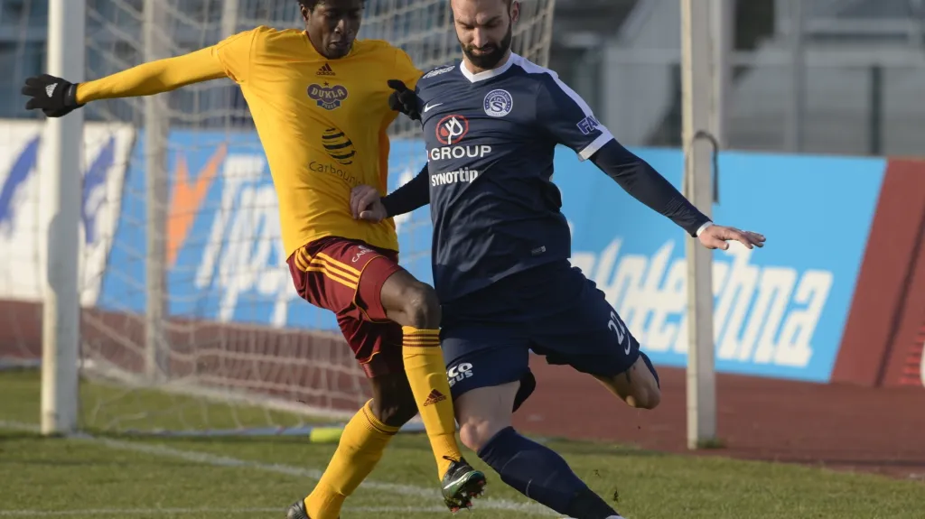 Utkání Dukla - Slovácko
