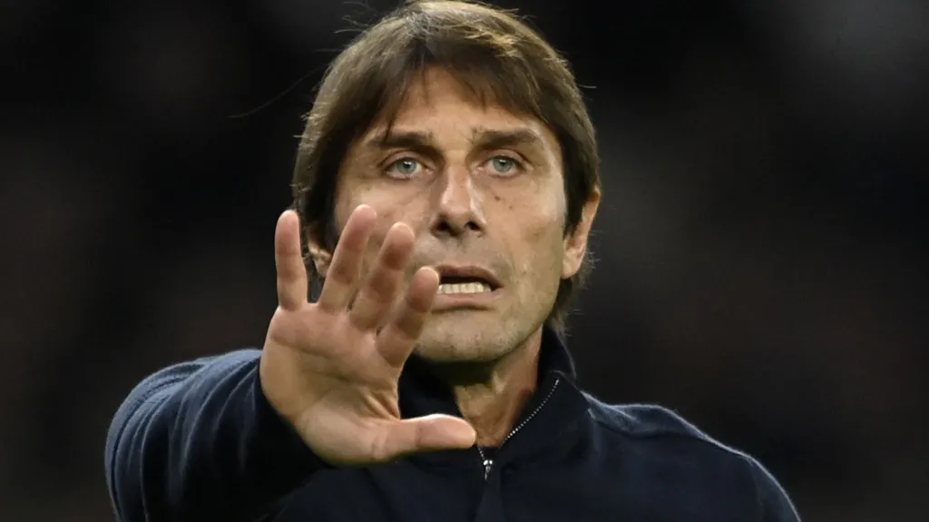Trenér Tottenhamu Antonio Conte 