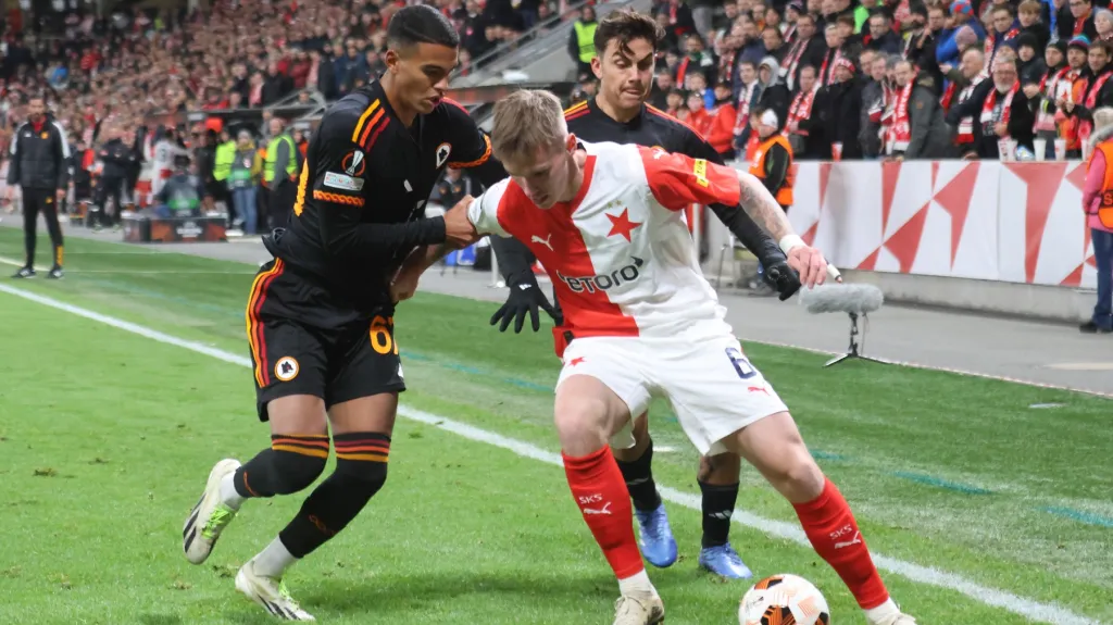 Utkání Slavia – AS Řím