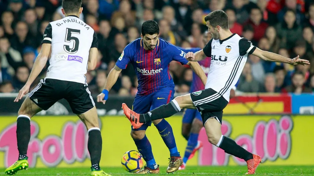 Utkání Valencie - FC Barcelona 