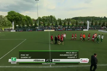 Sestřih utkání Příbram - Brno
