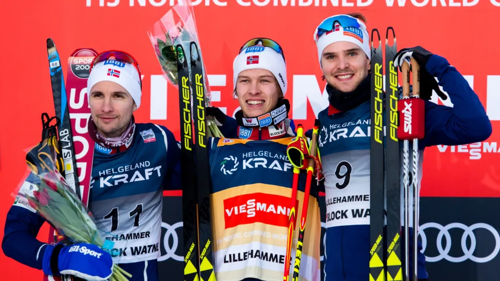 Jan Schmid, Espen Andersen a Jörgen Graabak