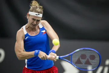 České tenistky završily obrat proti Švýcarkám a jsou ve finálové fázi Poháru BJK