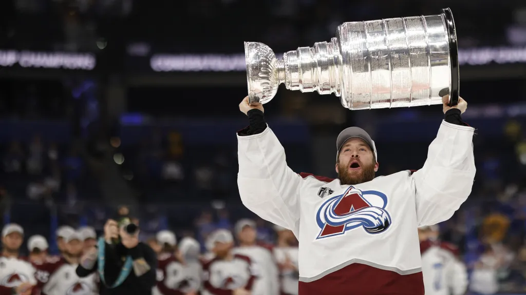 Pavel Francouz se Stanley Cupem