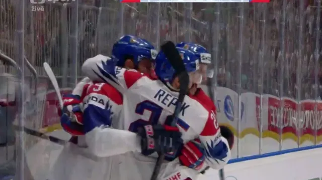 Gól v utkání Rusko - Česko: Řepík - 1:1 (14. min.)