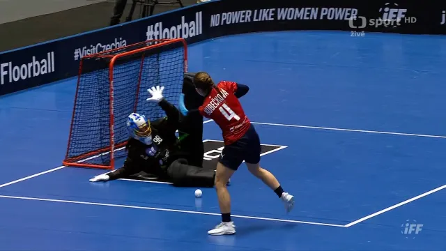 Neúspěšný nájezd Michaely Kubečkové proti Finsku