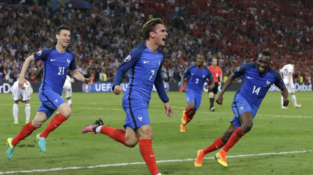 Radost francouzských hráčů