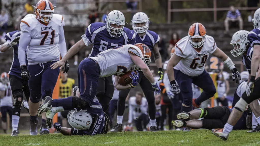 Utkání Ostrava Steelers - Prague Lions