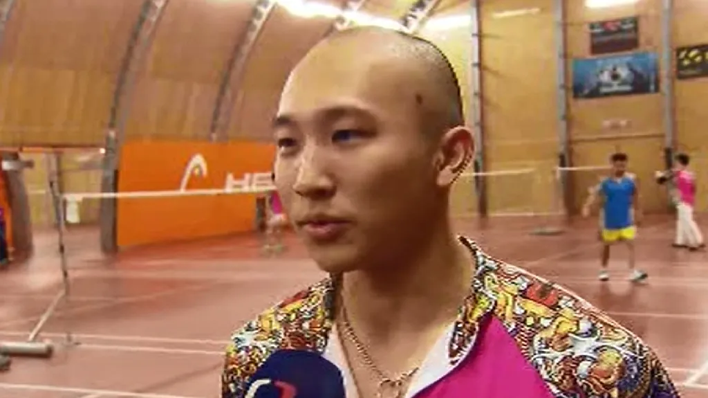 Tchajwanská badmintonová reprezentace trénovala v Praze