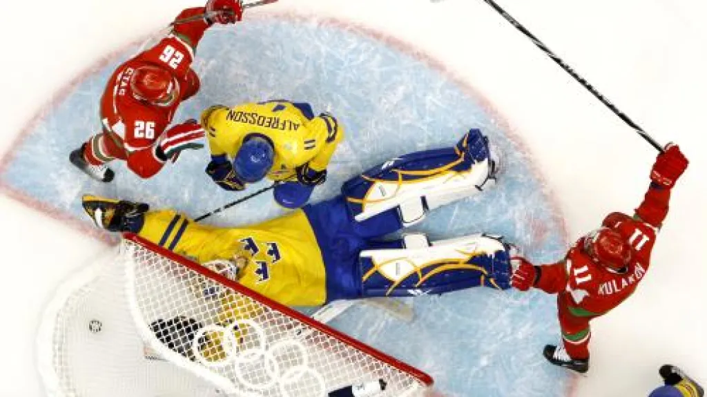 Utkání Švédsko - Bělorusko