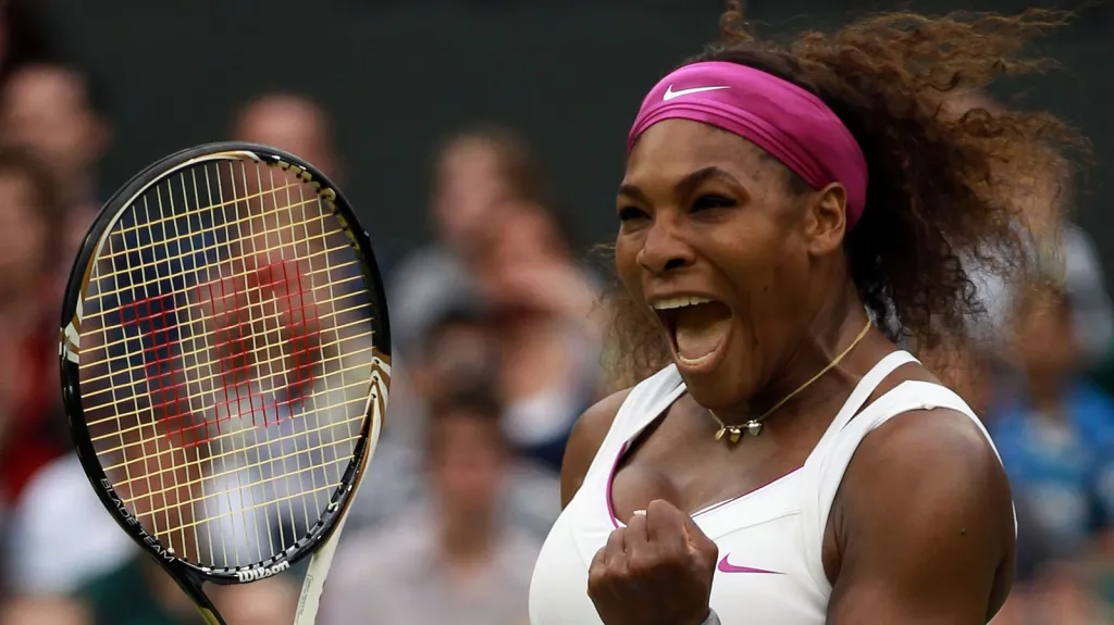 Williamsová se raduje z vítězství