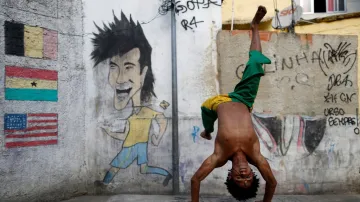 Neymar a capoeira – dva brazilské symboly