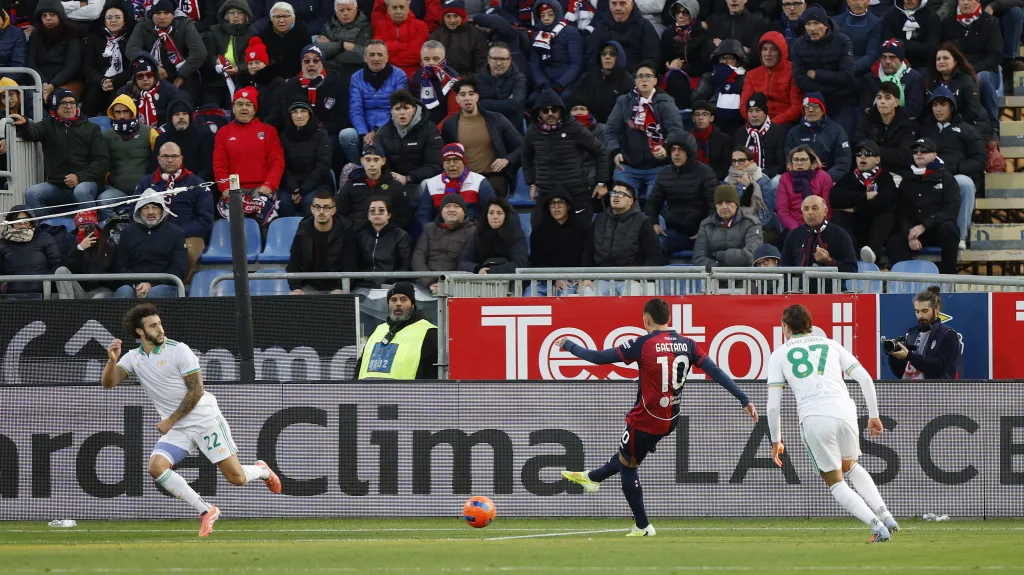 Utkání Cagliari – AS Řím