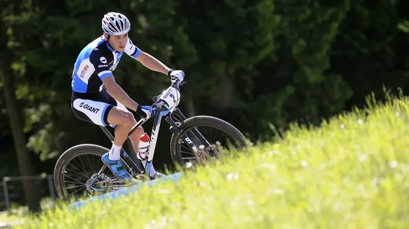 Vítěz závodu mužů do 23 let Michiel van der Heijden