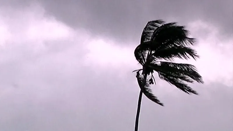 Příchod hurikánu Irene