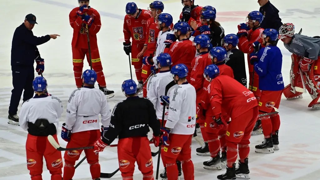 Reprezentační trénink pod vedením Radima Rulíka