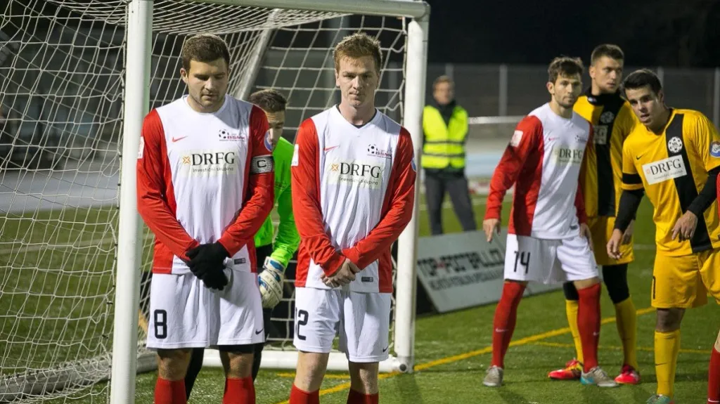 Utkání superligy malého fotbalu Brno - Blanensko