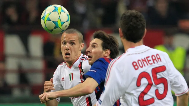 Sestřih utkání AC Milán - FC Barcelona