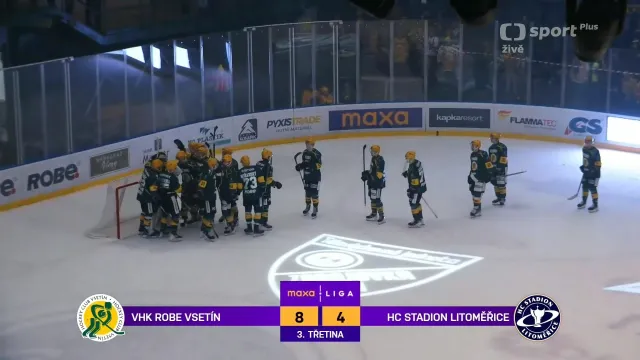 Sestřih utkání Vsetín – Litoměřice
