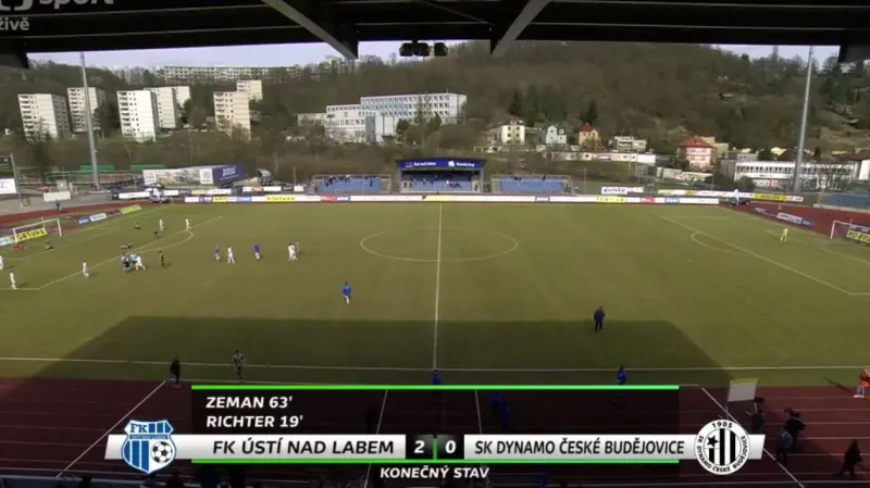 Sestřih a ohlasy utkání Ústí nad Labem - České Budějovice