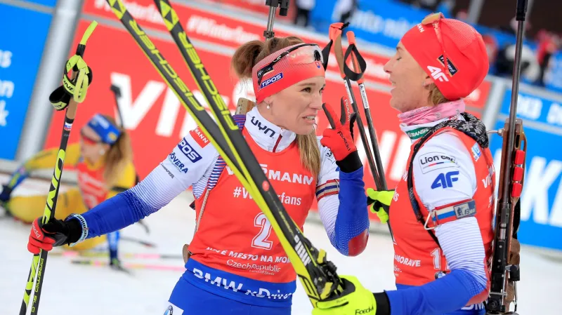 Sestřih závodu s hromadným startem žen