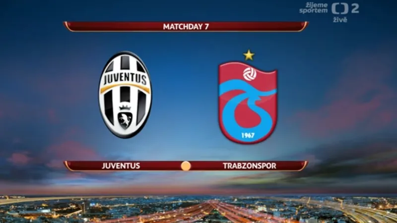 Sestřih utkání Juventus - Trabzonspor