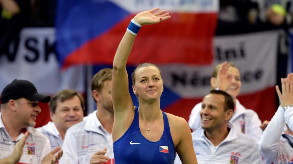 Slavící Petra Kvitová