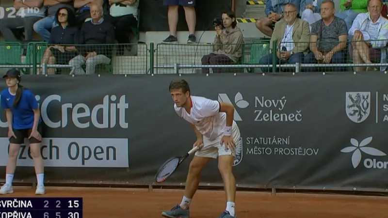 České finále tenisového challengeru v Prostějově ovládl Kopřiva