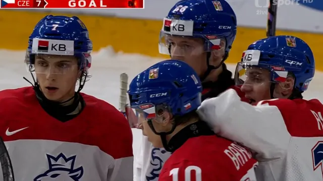 Gól v utkání Norsko 20 – Česko 20: Šalé – 1:7 (54. min.)